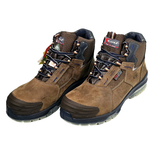 COFRA the Italian Brand Men's Size 8W Waterproof Chase Brown EH PR Work Boots - Picture 3 of 16
